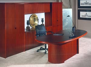Kidney Shaped Table Desk